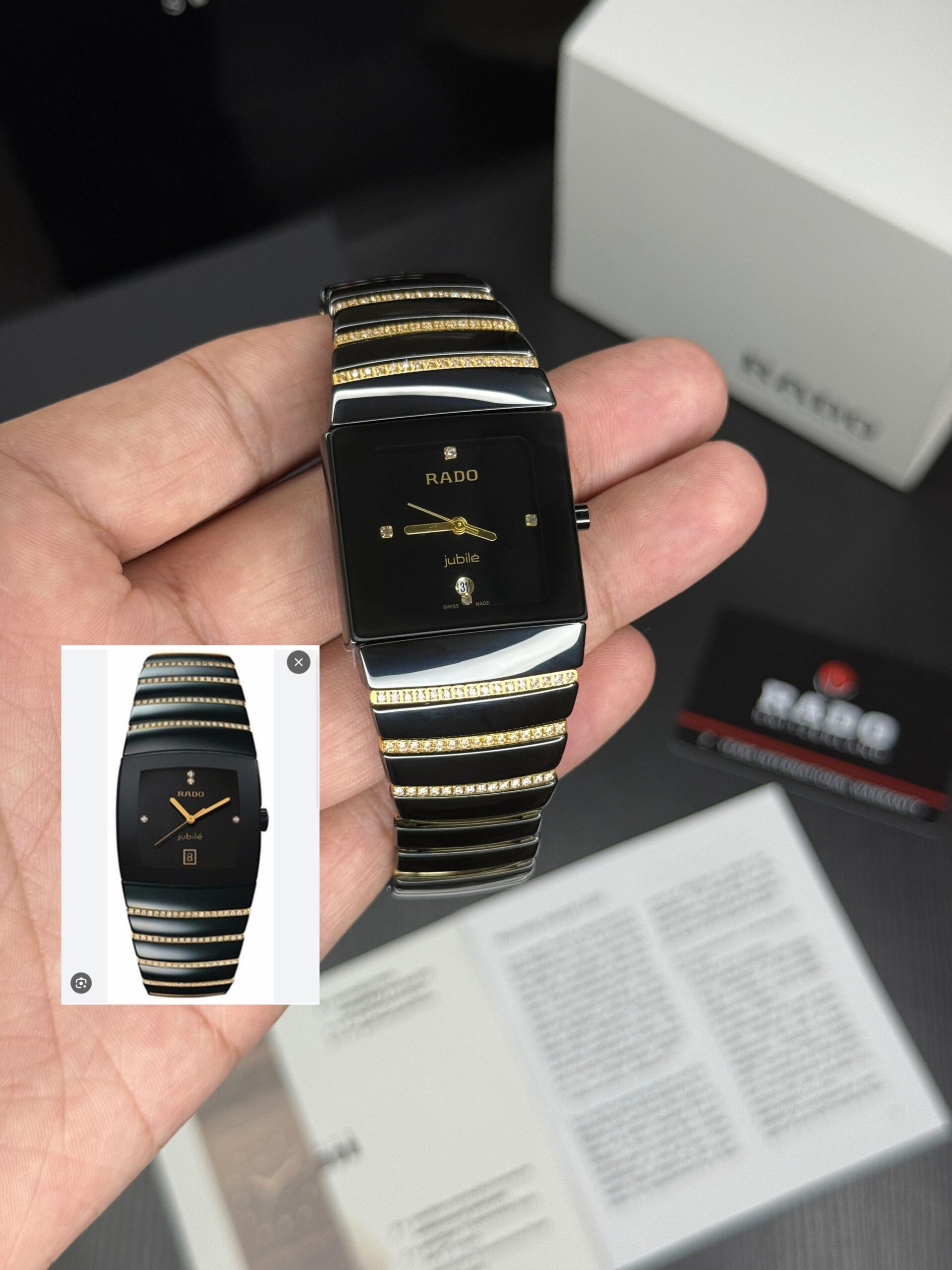 Rado Sintra Super Jubile Full Ceramic 38mm Quartz Movement Men's Watch - Image 3