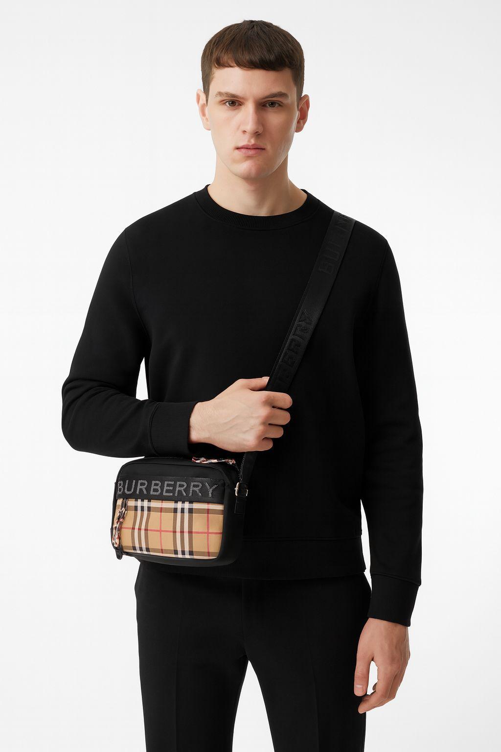 Burberry Paddy Vintage Check Crossbody Sling Bag - Image 4