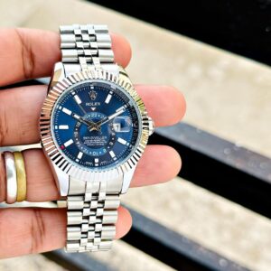 Rolex Sky-Dweller Blue Dial Stainless steel 42mm Automatic Men's Watch