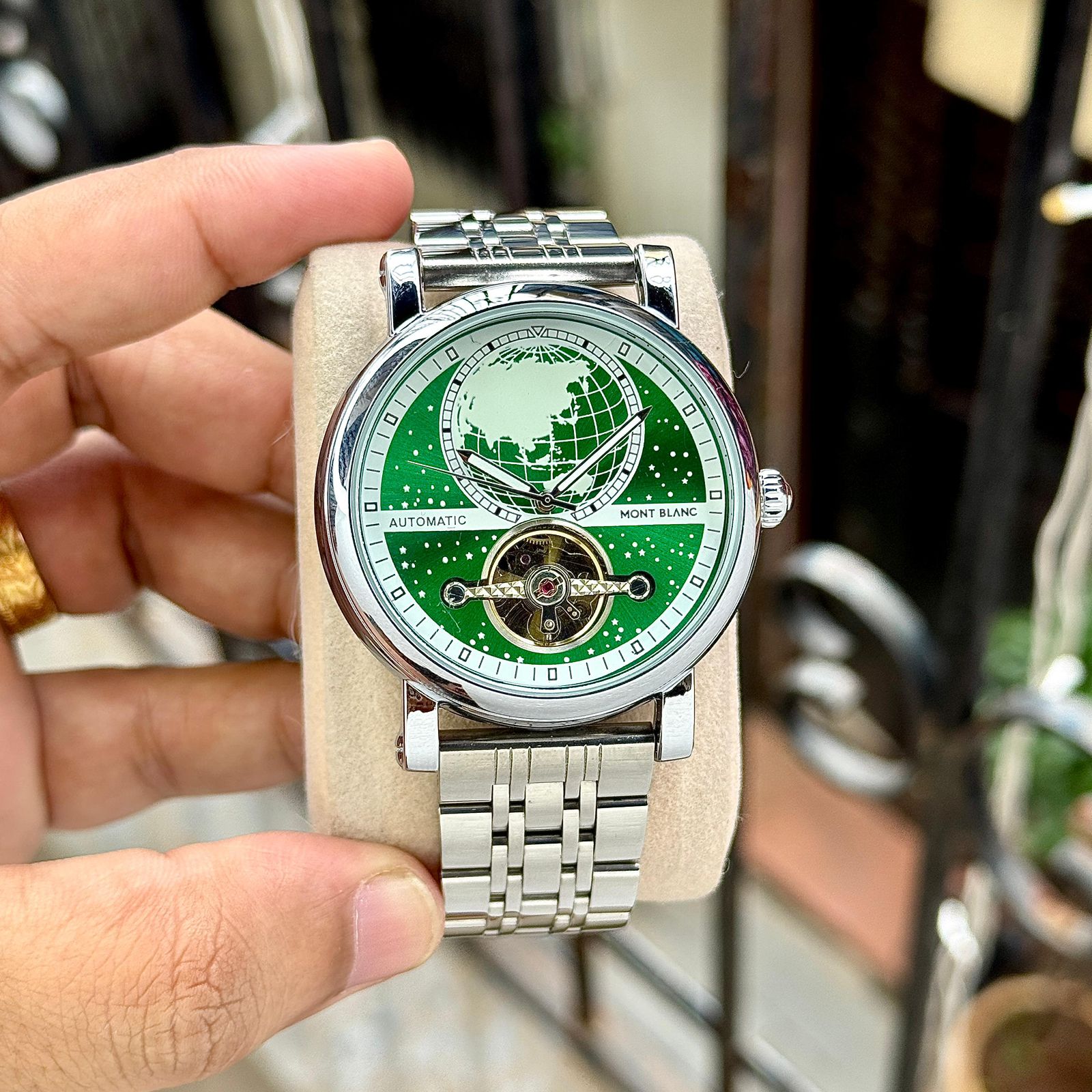 Montblanc Star Legacy Orbis Terrarum Edition 42mm Automatic Men's Watch - Image 2