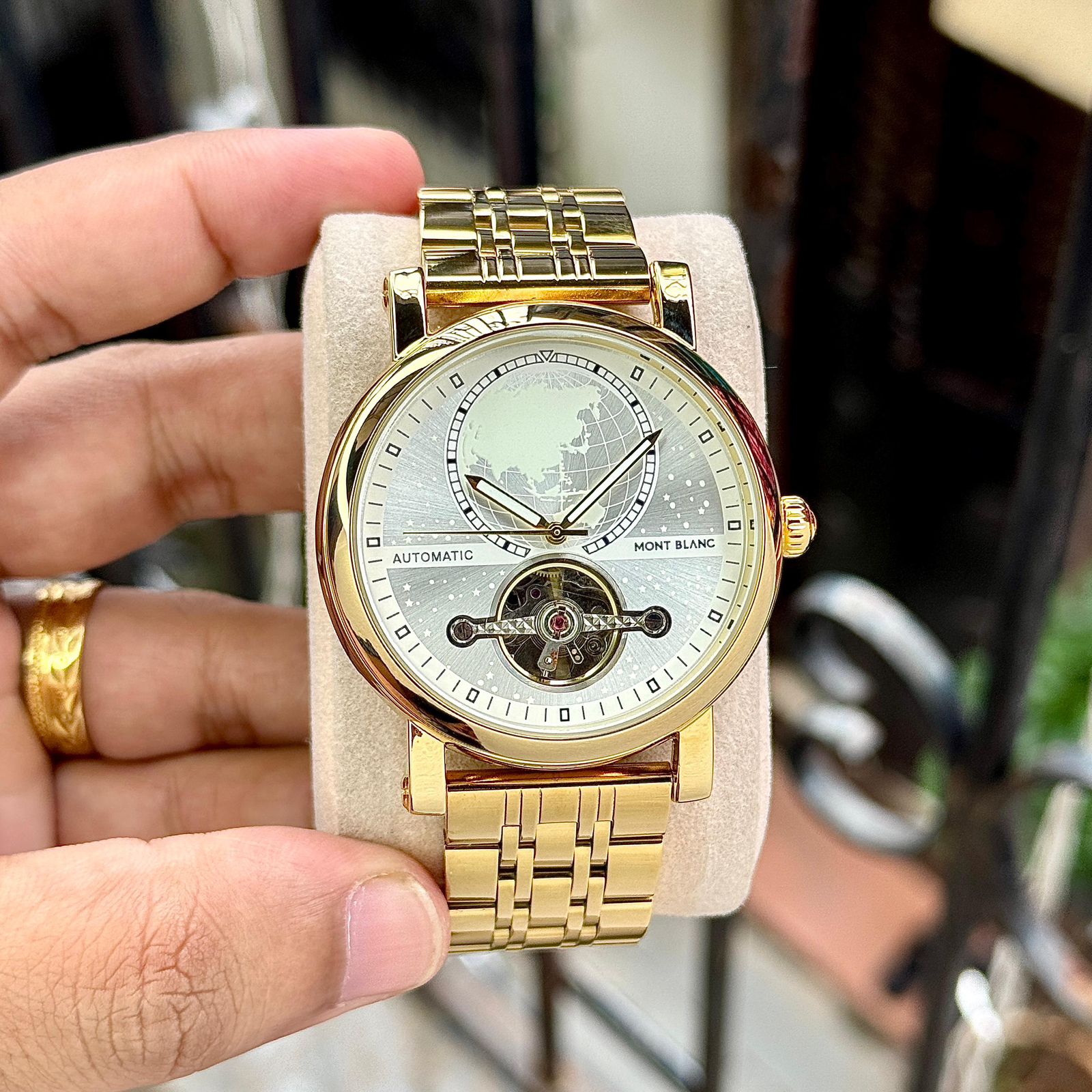 Montblanc Star Legacy Orbis Terrarum Edition 42mm Automatic Men's Watch - Image 4