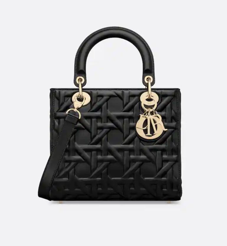 Dior Small Lady Dior My ABCDior  Signature Cannage Stitching Women's Bag