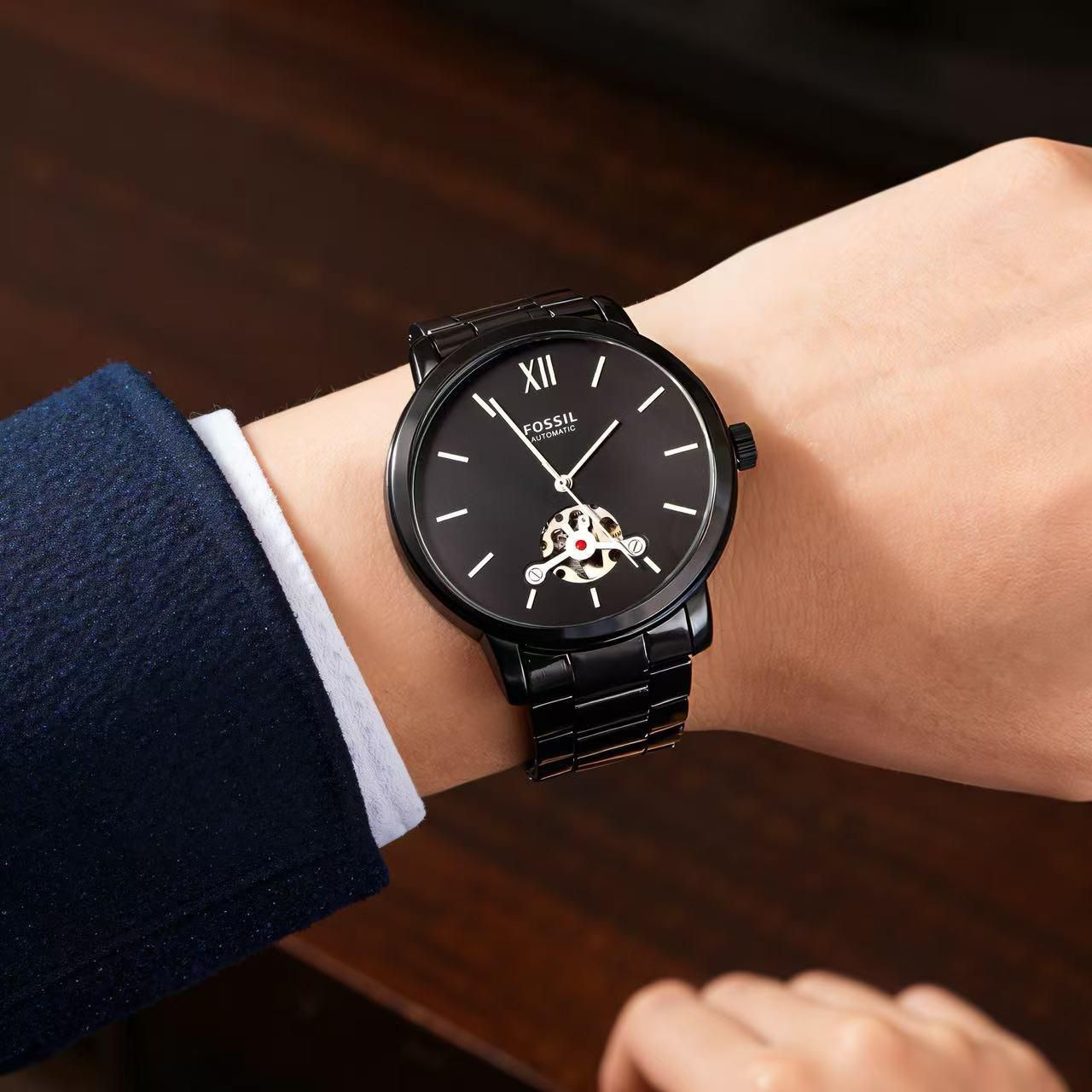 Fossil Neutra Twist 42mm Automatic Men's Watch - Image 5