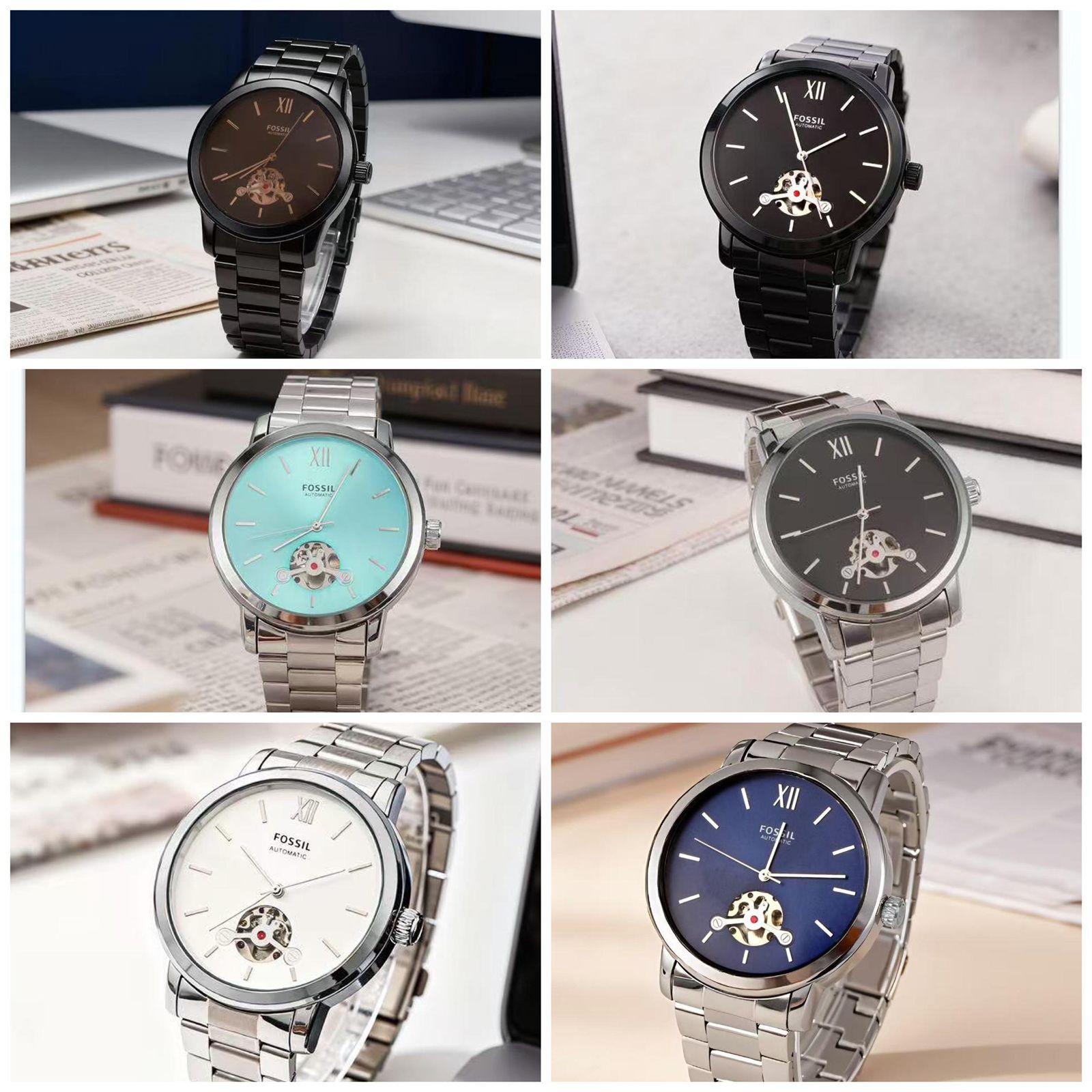 Fossil Neutra Twist 42mm Automatic Men's Watch - Image 7