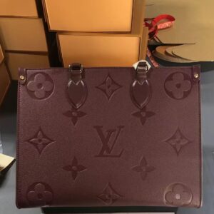 Louis Vuitton MM Empreinte Monogram Giant Onthego Leather Women's Handbag