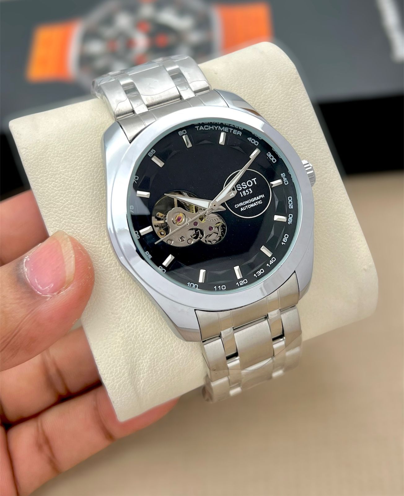 Tissot Couturier Automatic Open Heart Men's Luxury Watch