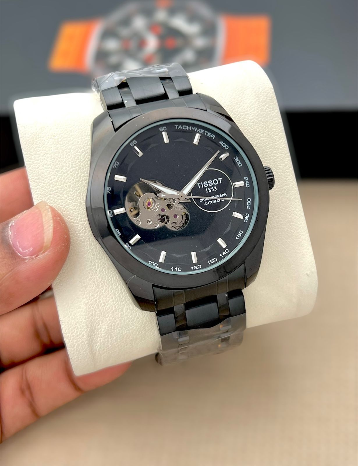 Tissot Couturier Automatic Open Heart Men's Luxury Watch - Image 3