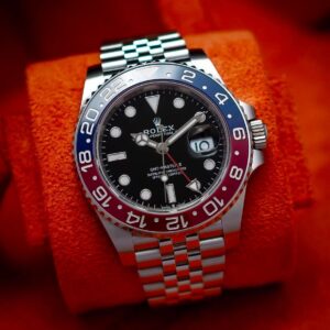 Rolex GMT-Master II Pepsi Bezel Jubilee Bracelet Luxury Automatic Men's Watch