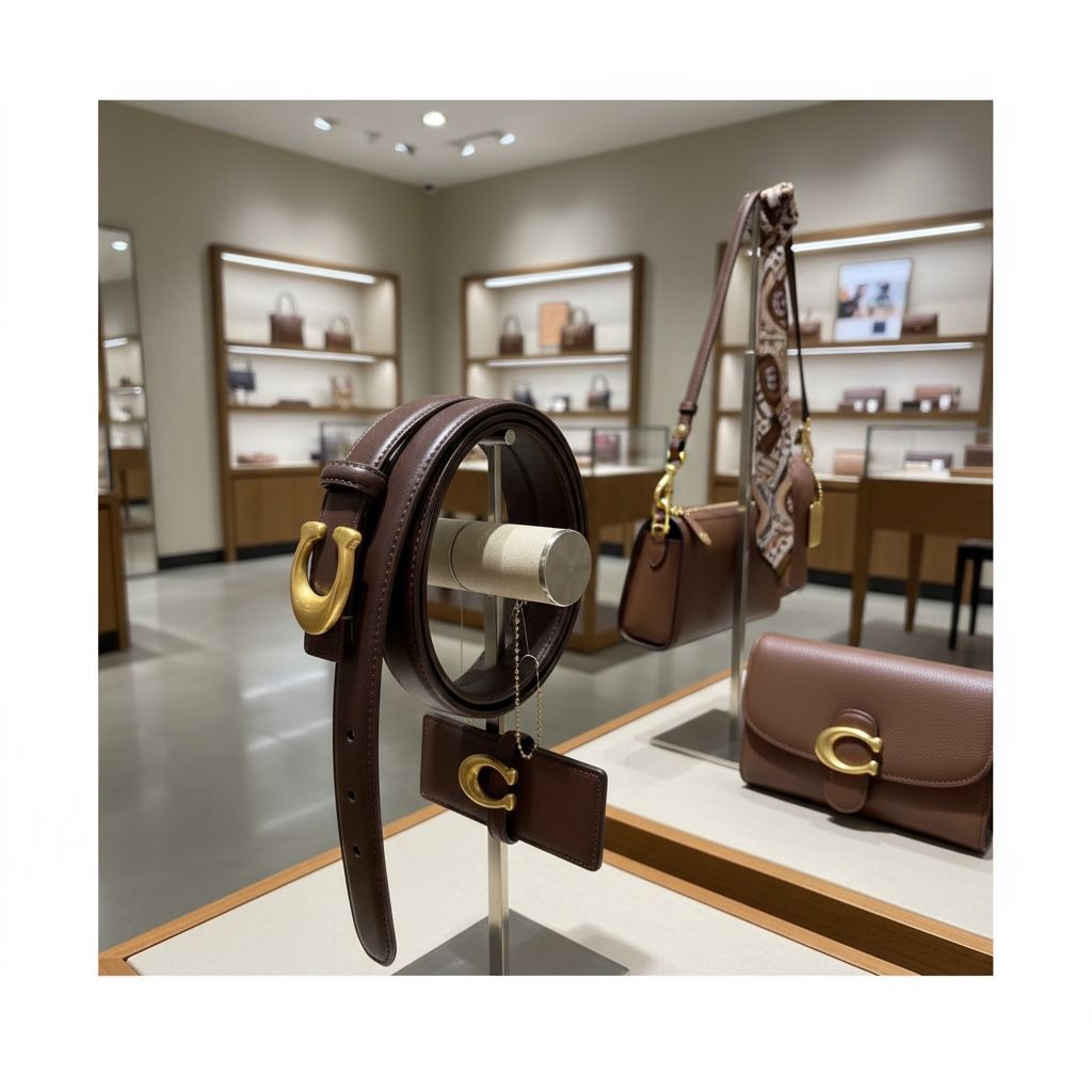 Coach Monogram Belt - Image 5