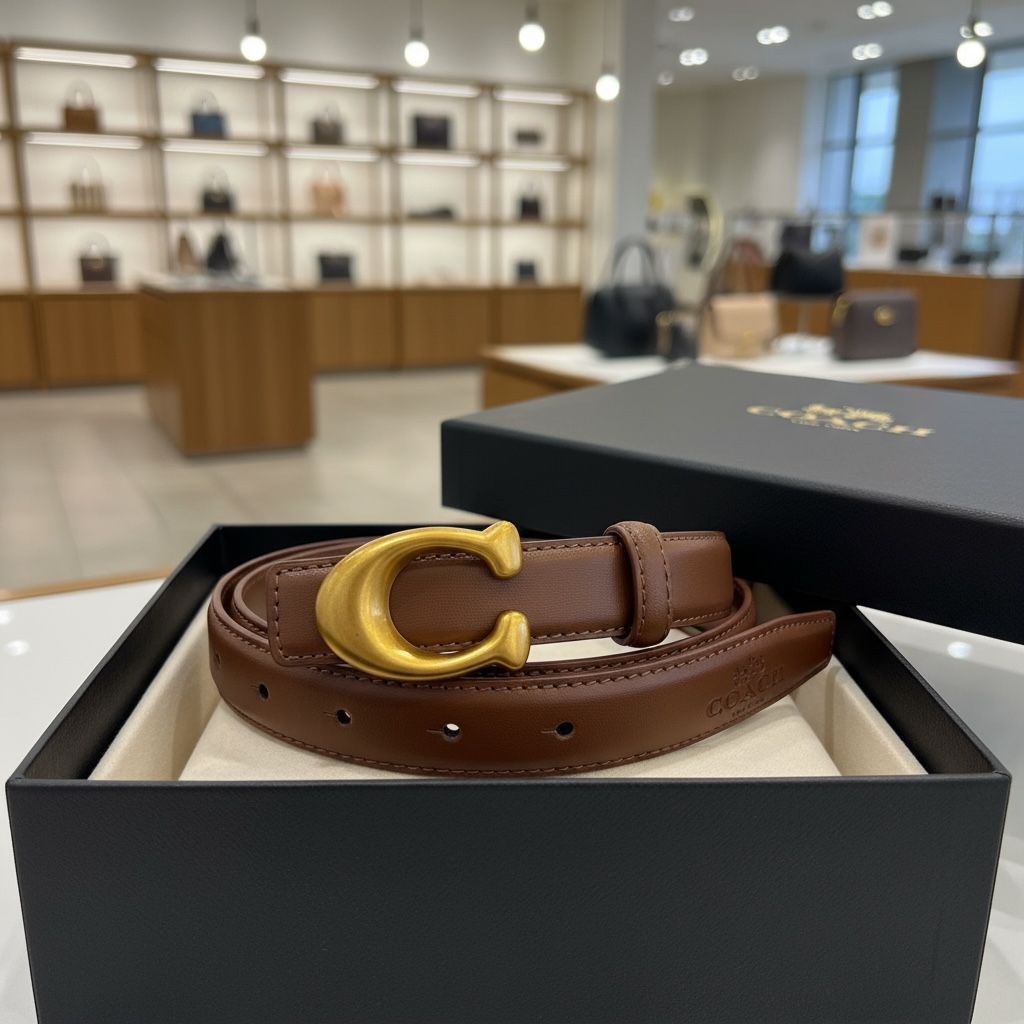 Coach Monogram Belt - Image 4