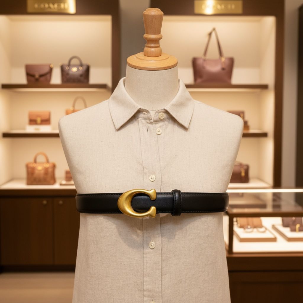 Coach Monogram Belt - Image 7