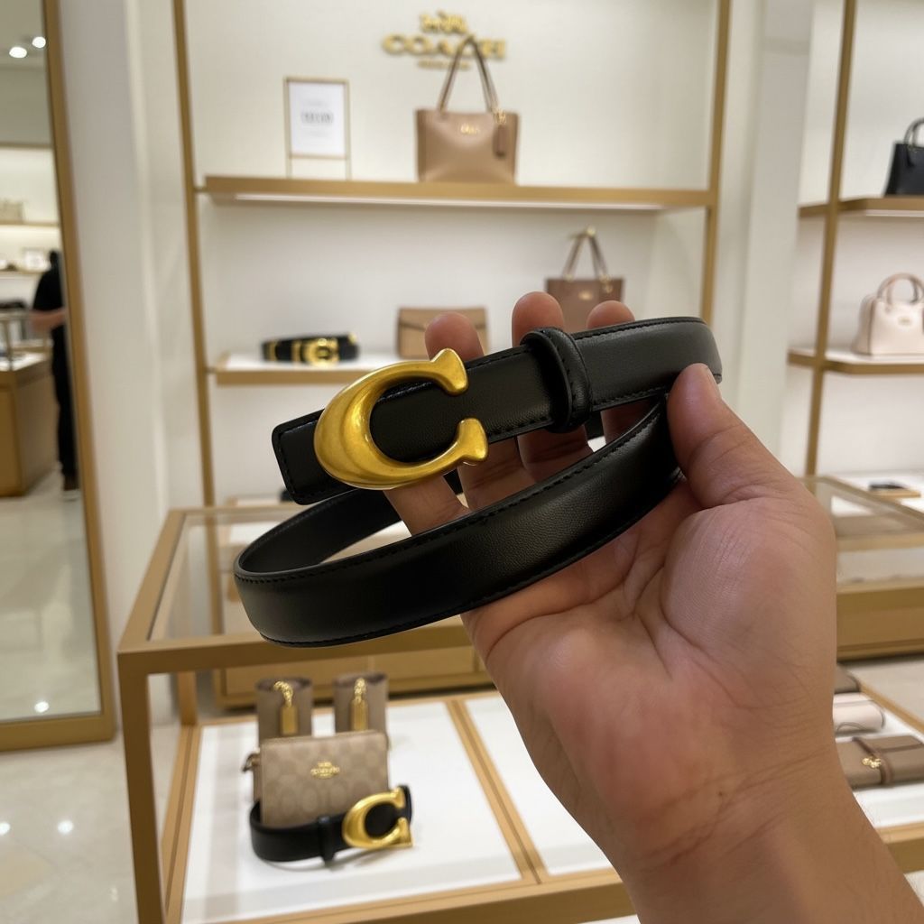 Coach Monogram Belt - Image 6