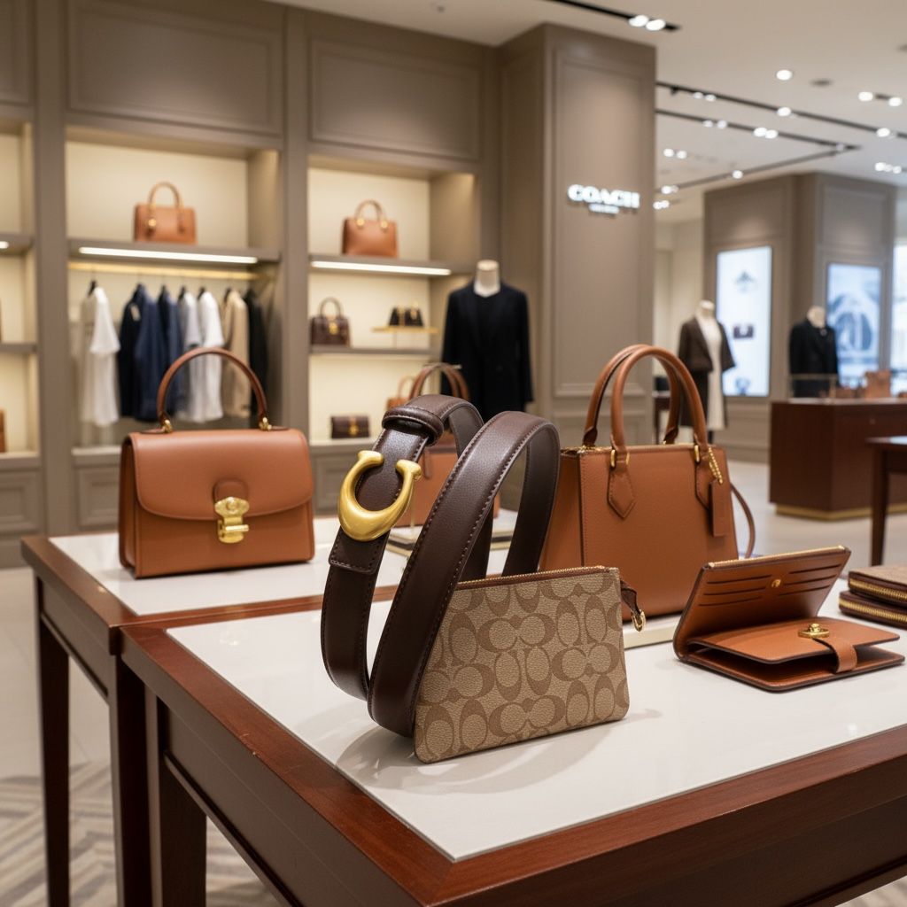 Coach Monogram Belt - Image 8