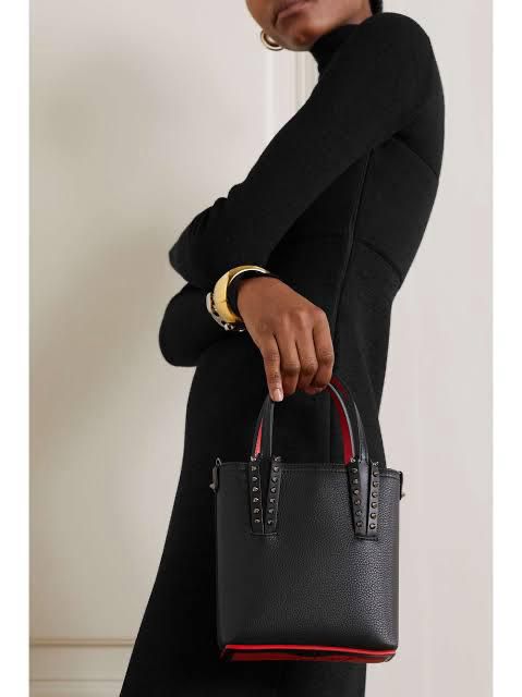 Christian Louboutin Cabata Leather Women's Mini Tote Bag - Image 7