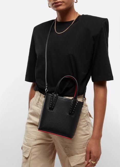 Christian Louboutin Cabata Leather Women's Mini Tote Bag - Image 6