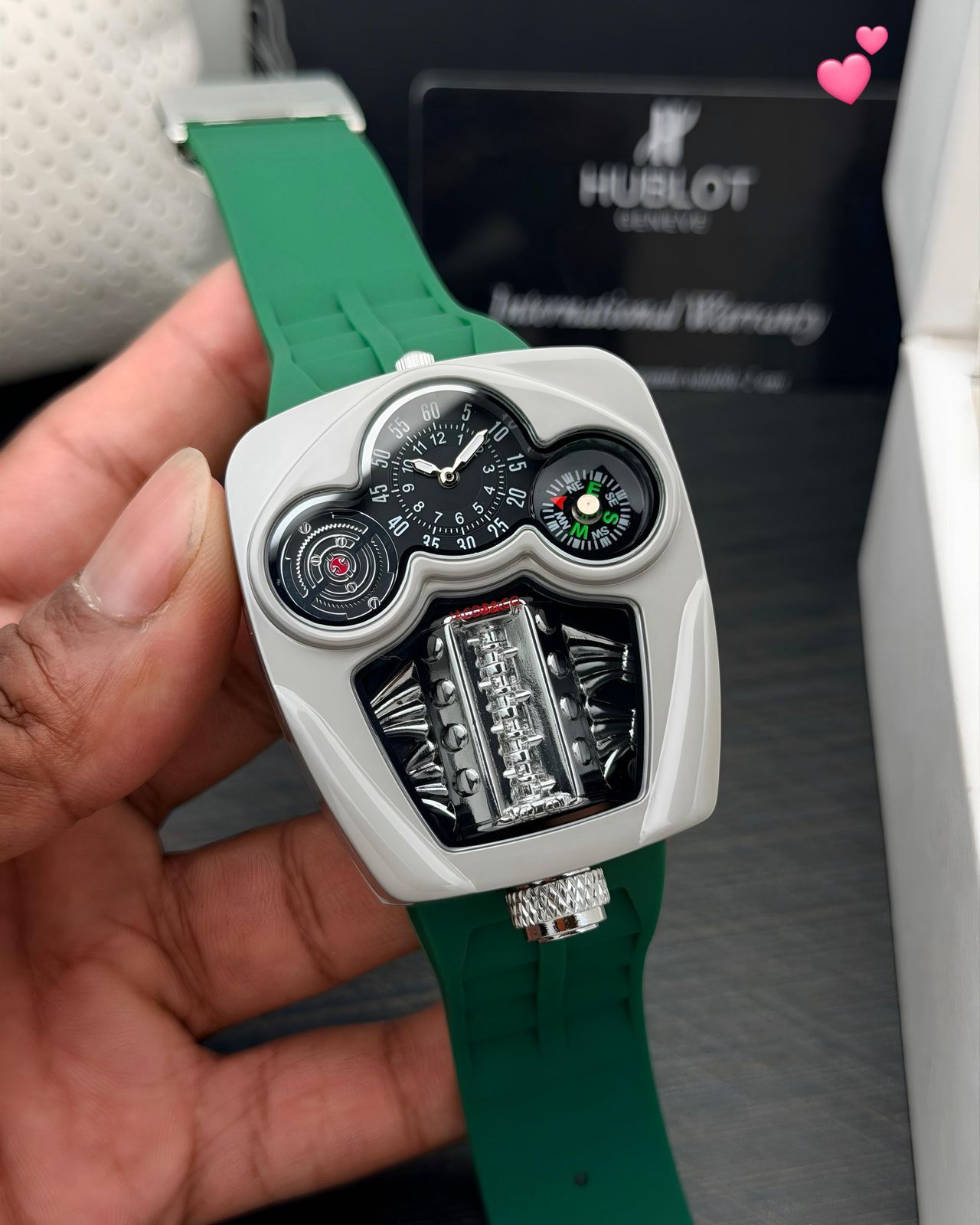 Jacob & Co. Bugatti Tourbillon 44mm Quartz Movement Luxury Men’s Watch - Image 3