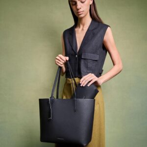 Charles & Keith Beryl Women's Tote Bag With Small Shoulder Bag