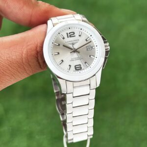 Longines Conquest Stainless Steel Quartz Movement Men's Watch