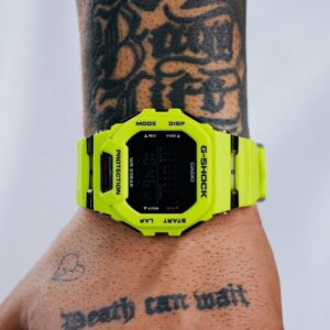 Casio G-Shock G-Lide GBD-200-9 Digital Lime Yellow Fitness Watch