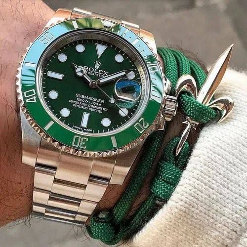 Rolex Submariner Green Dial 40mm Automatic Men's Watch - Image 3