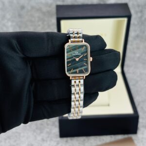 Daniel Wellington Quadro Pressed Ever gold Emerald Women'sWatch