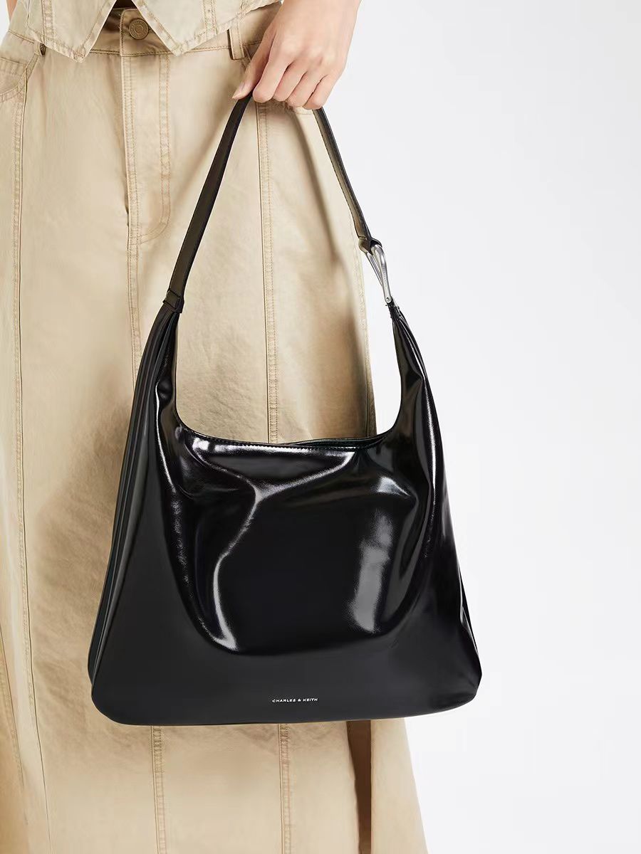 Charles & Keith Lumen Slouchy Hobo Bag For Women
