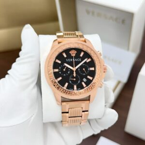 Versace Greca Stainless steel Chronograph 44mm Men's Watch