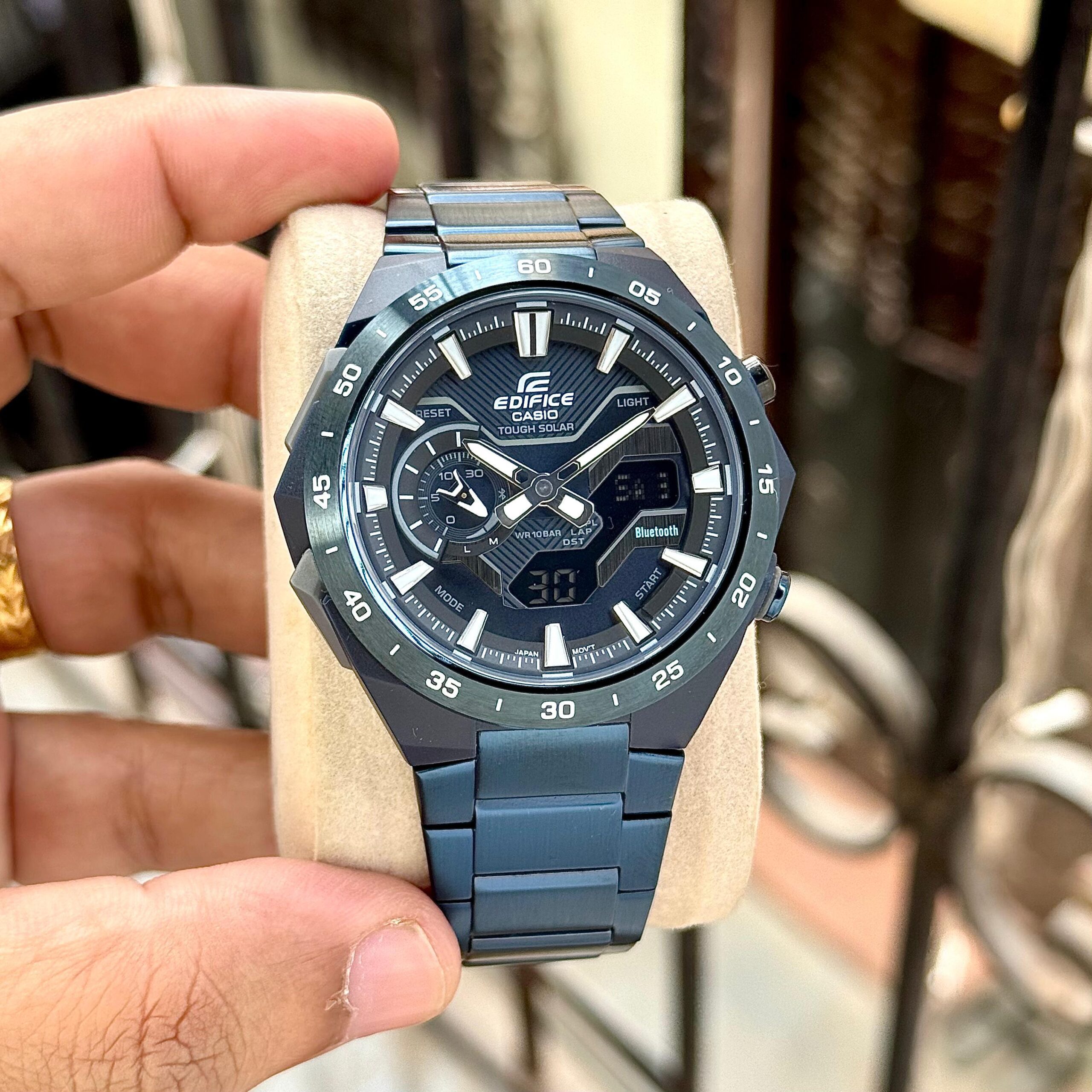 Casio Edifice ECB-2200CB Solar Power Men's Watch