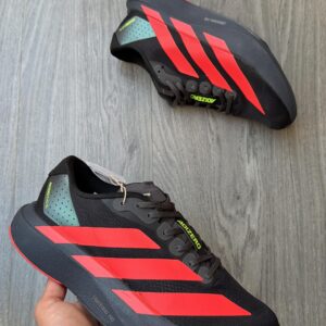 Adidas Adizero Evo SL Black Solar Red Running Shoes For Men