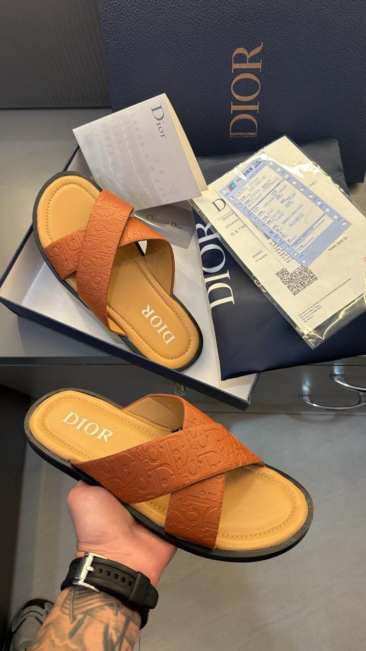 Christian Dior Men's Slippers - Image 4