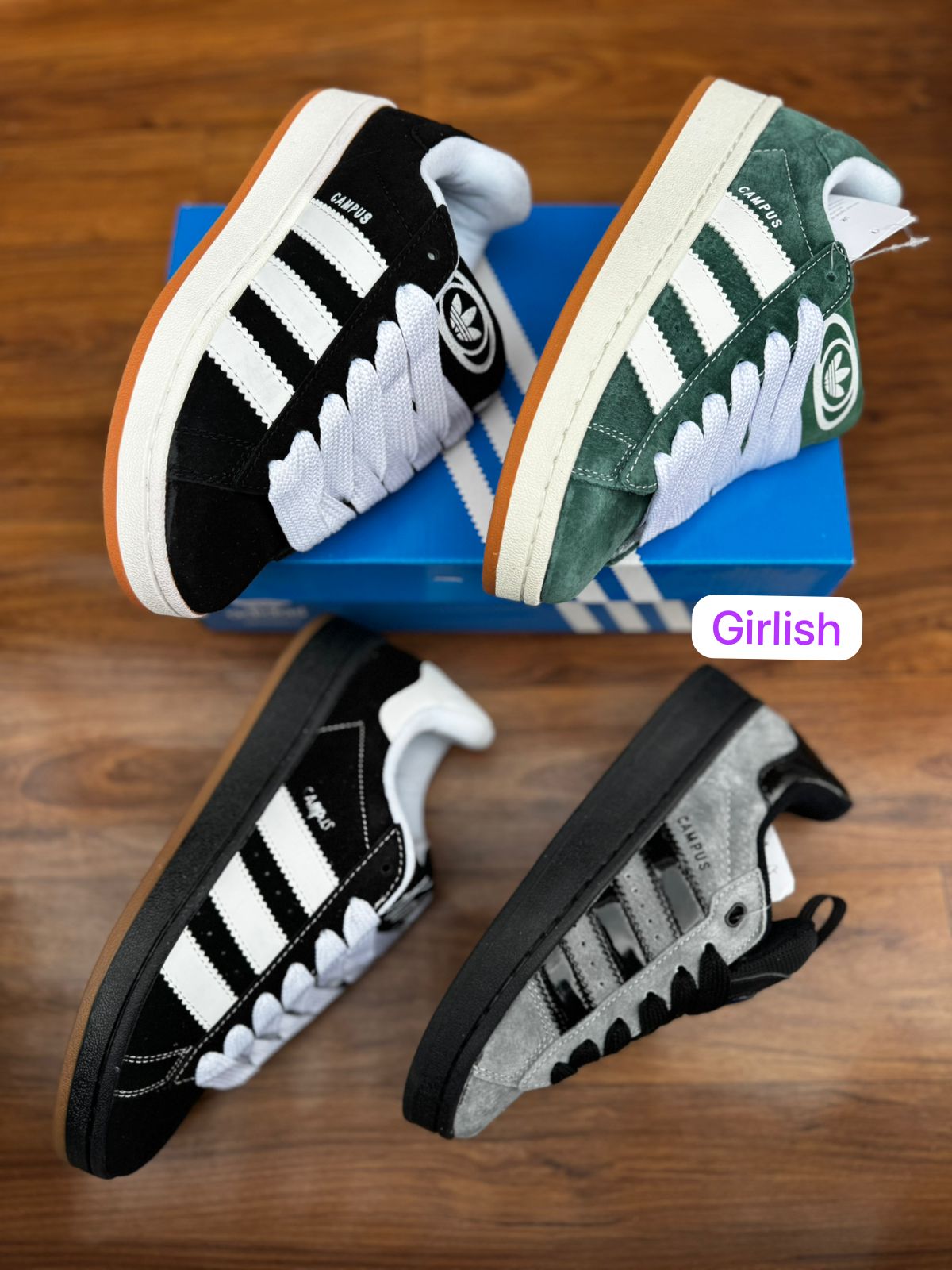 Adidas Campus Girls Sneakers - Image 5