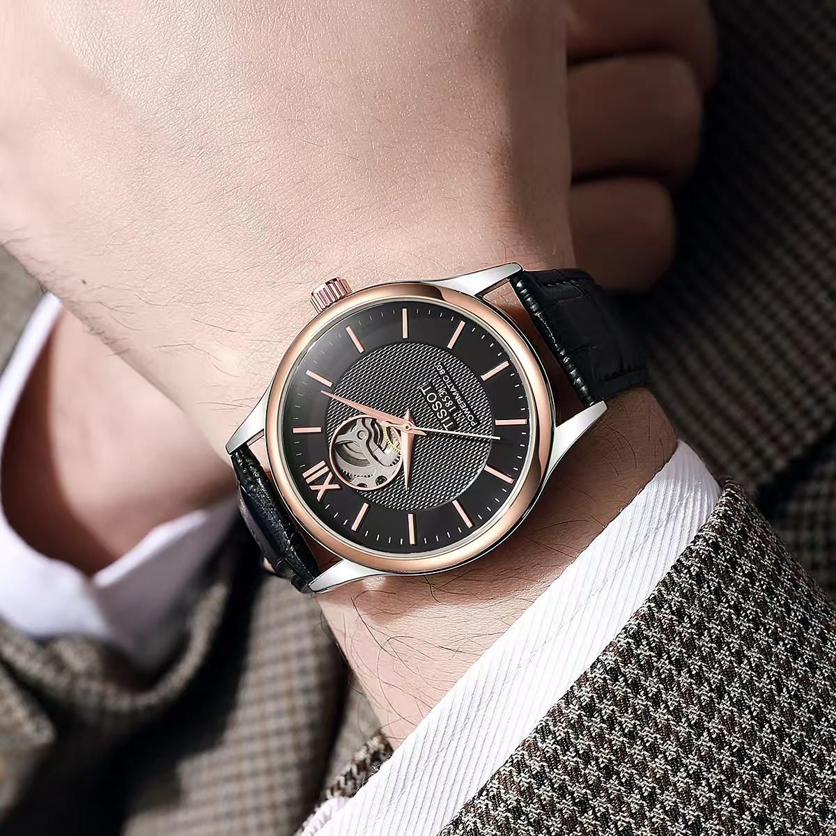 Tissot Powermatic 80 open heart Automatic Men's Watch - Image 3