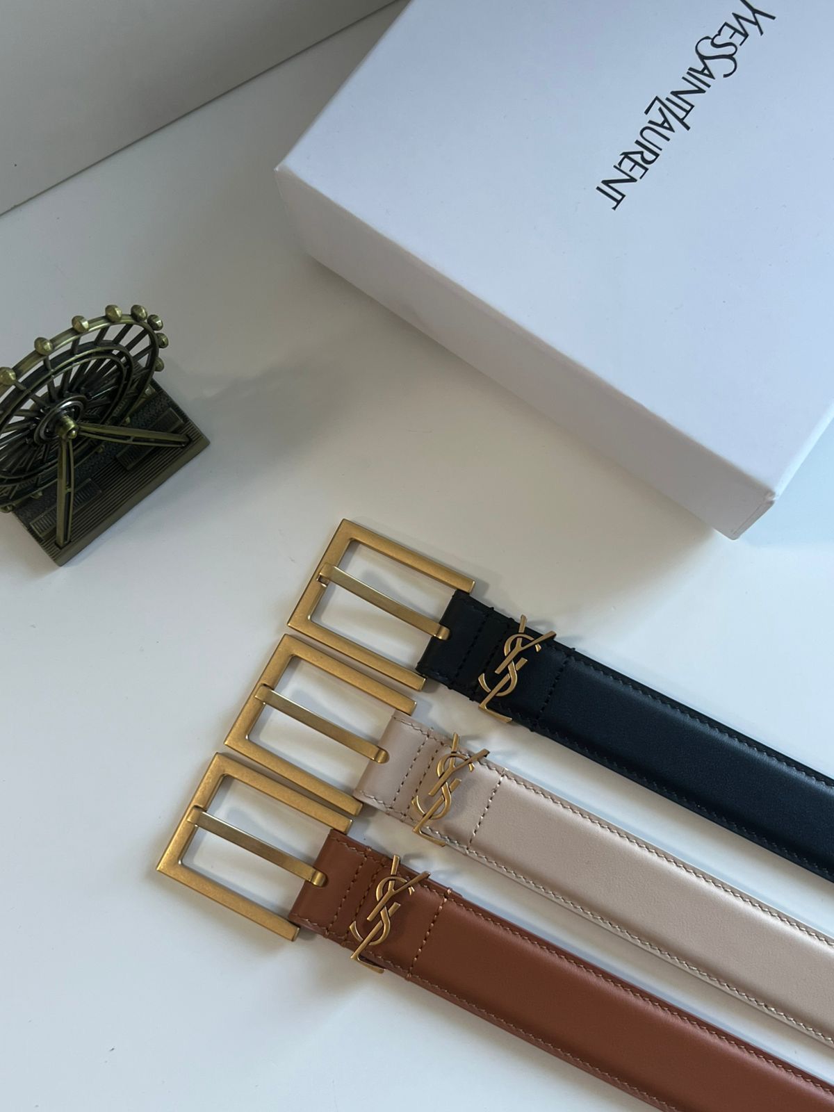 Saint Laurent Monogram Belt