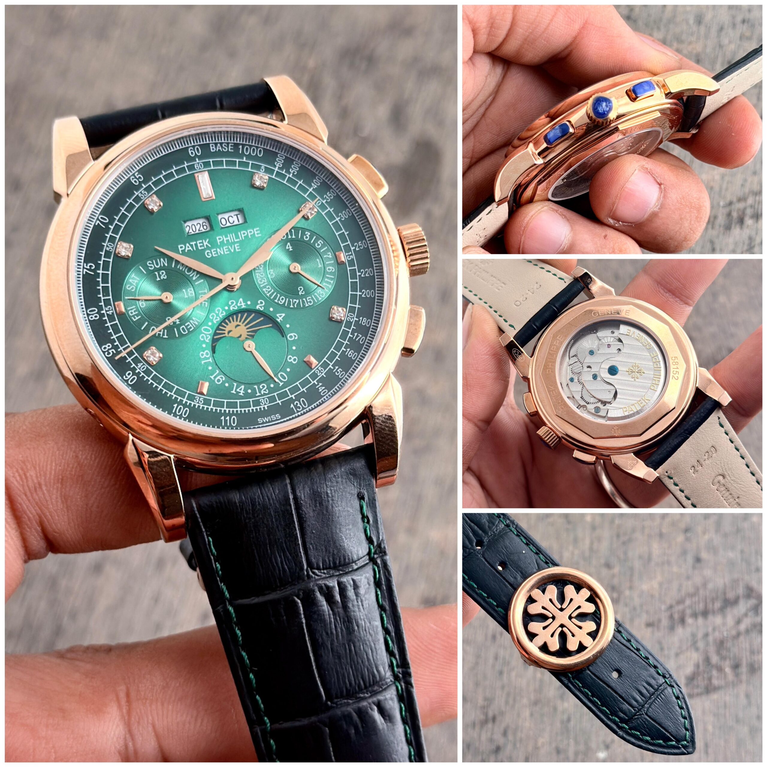 Patek Philippe Perpetual Calendar Automatic Men's Watch - Image 4