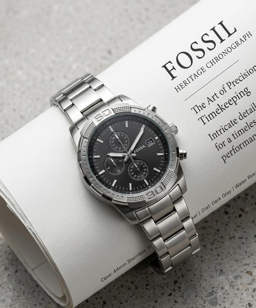 Fossil Bronson Chronograph watch
