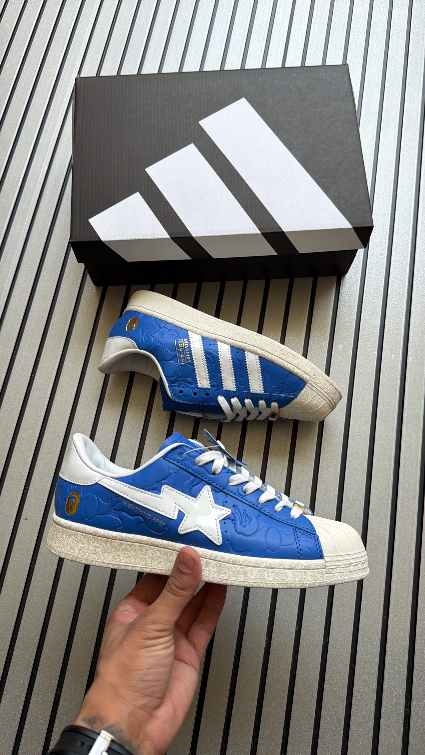Adidas x A Bathing Ape Superstar Vintage