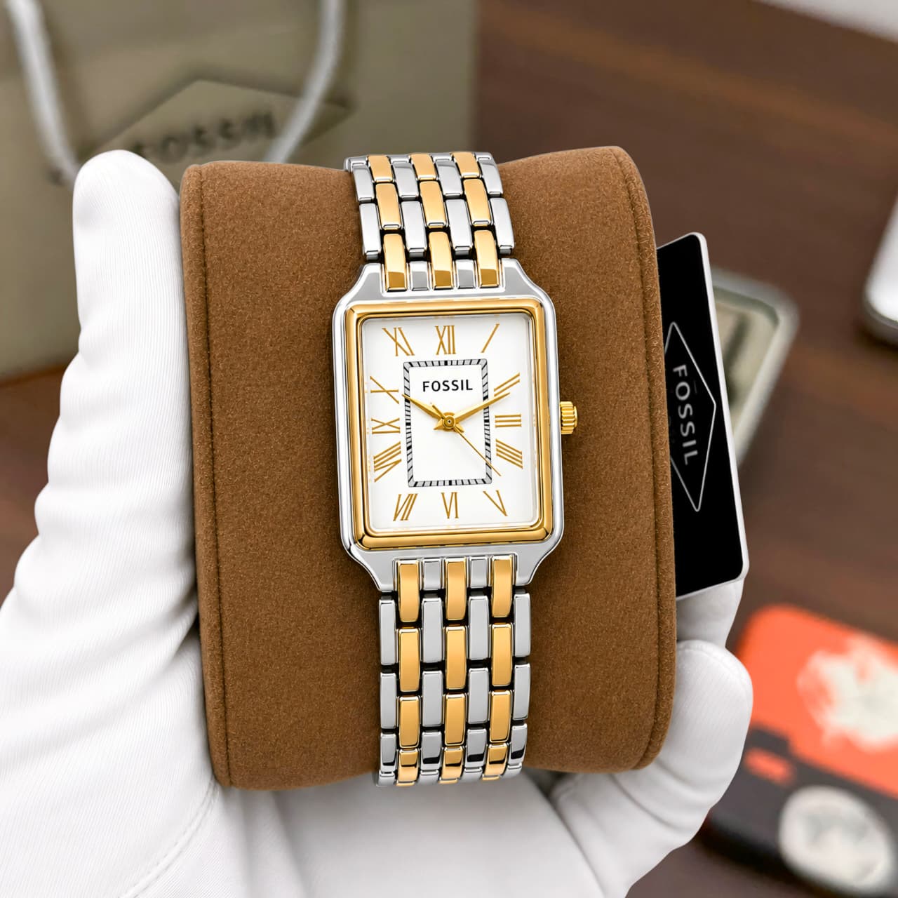 Fossil Raquel Two Tone ladies Watch ES5305 - Image 3