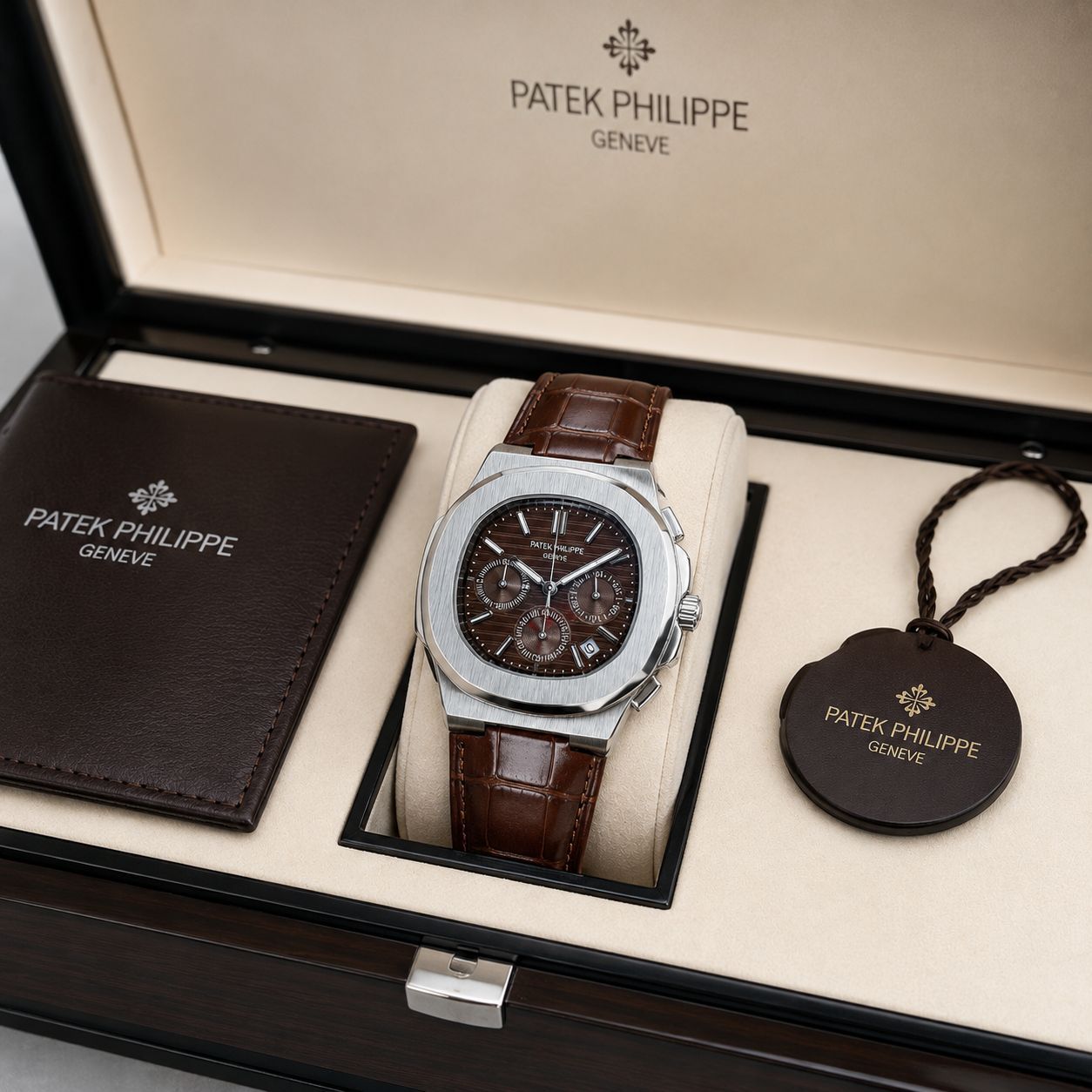 Patek Philippe Nautilus chronograph Men's Watch - Image 3