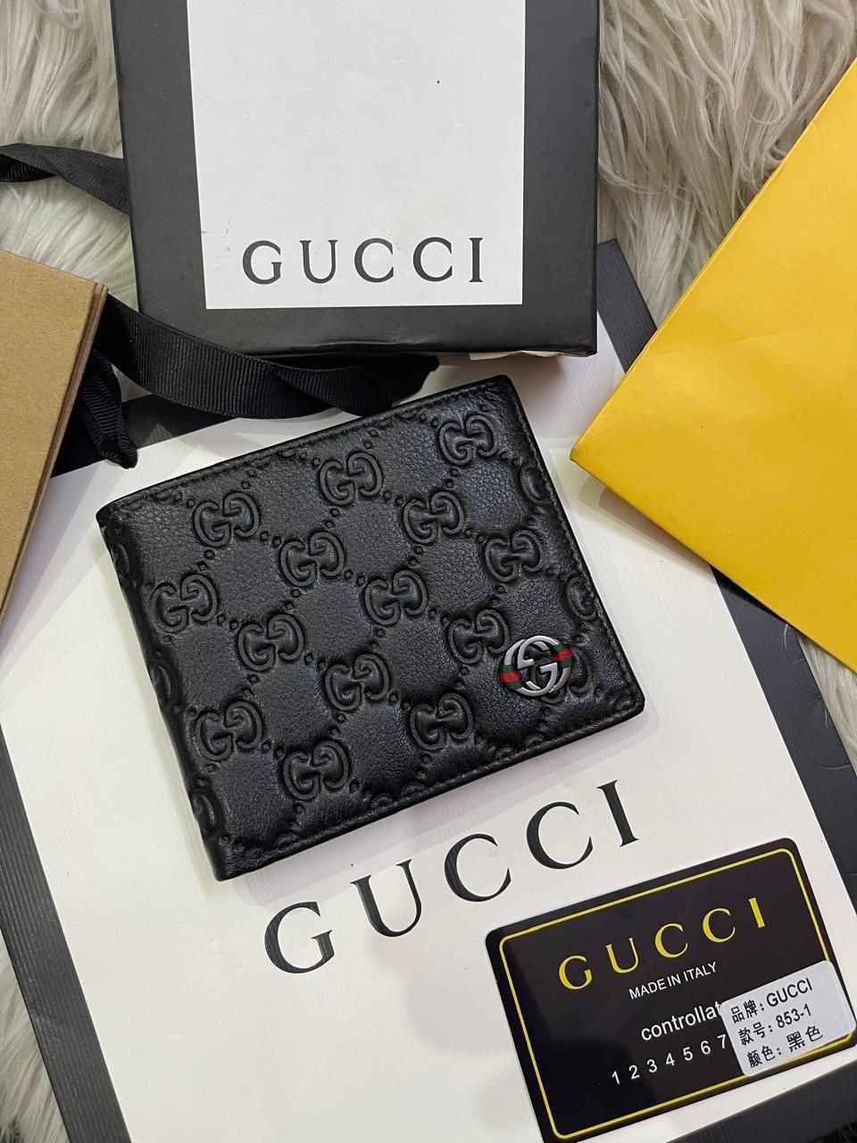 Gucci leather Bifold Men's Wallet - Image 6