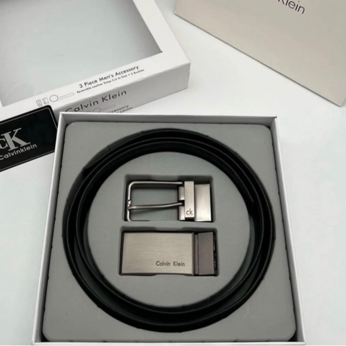Calvin Klein Double face belt set - Image 8