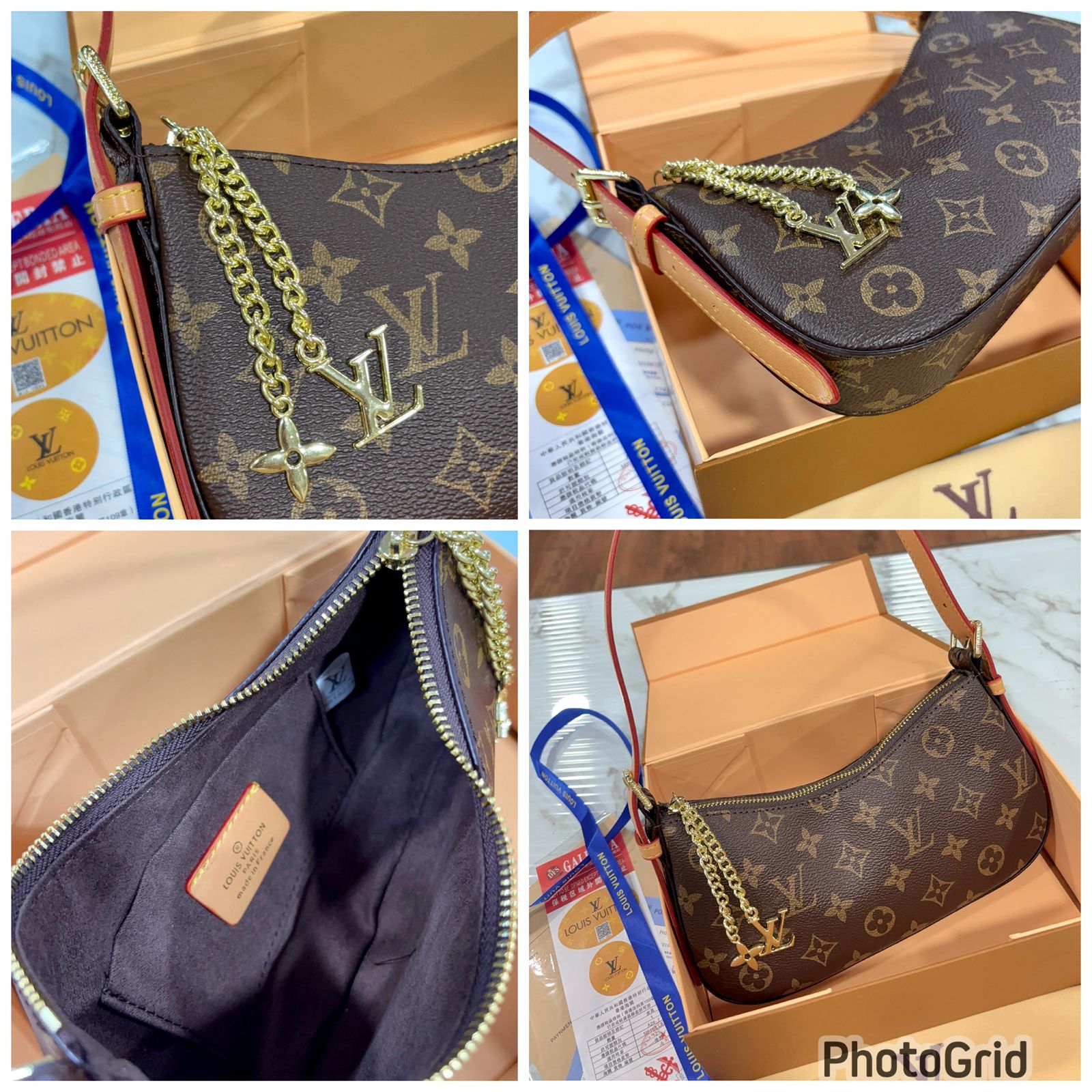 Louis Vuitton PM Monogram Shoulder Bag - Image 4