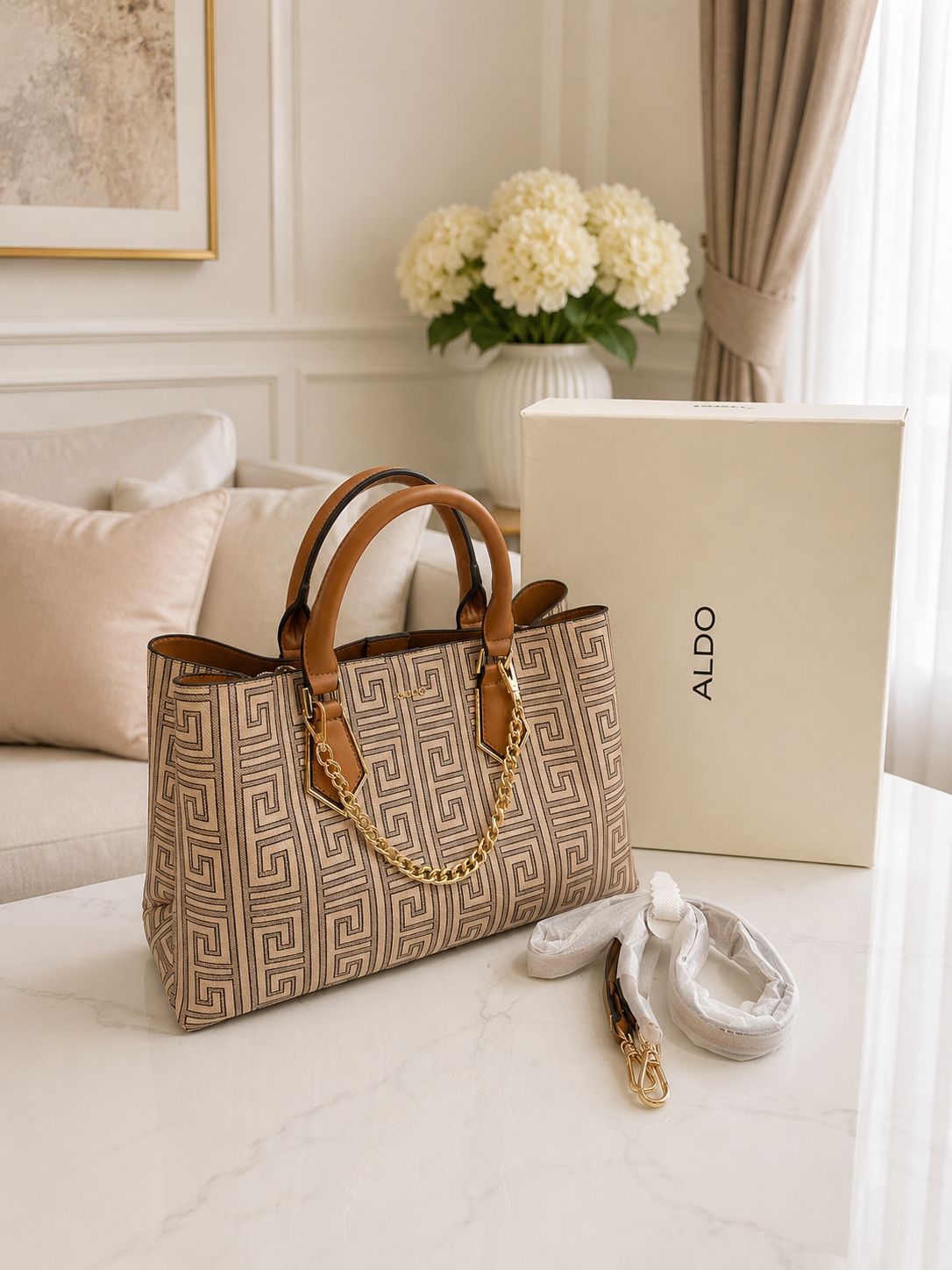 Aldo Baeli Satchel Bag For Women - Image 3