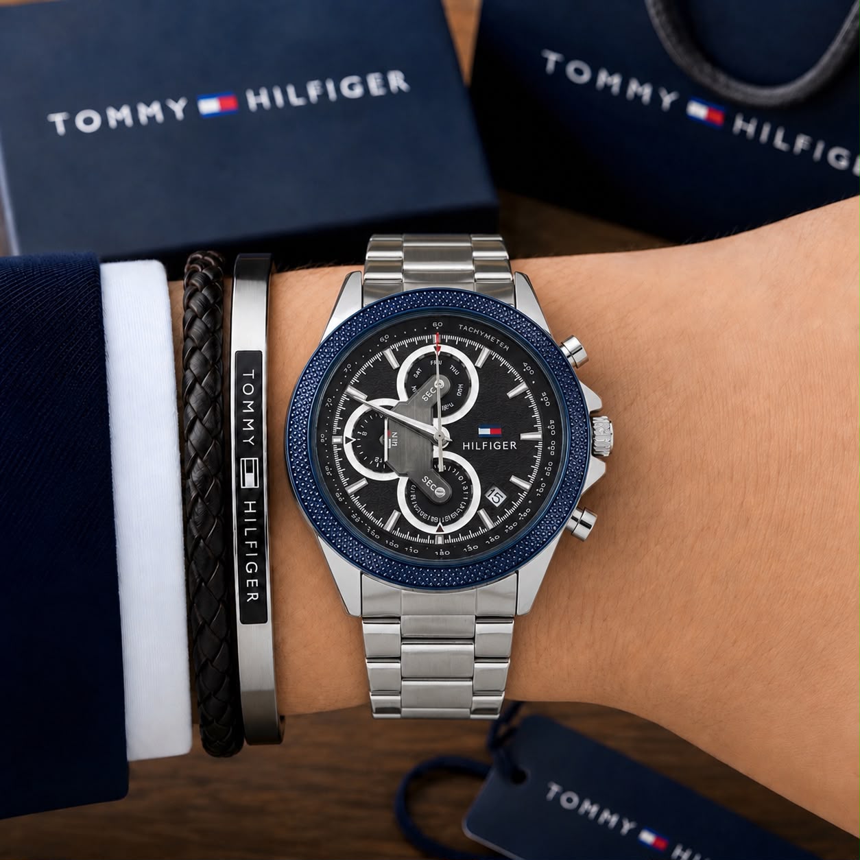 Tommy Hilfiger Chronograph Watch - Image 4